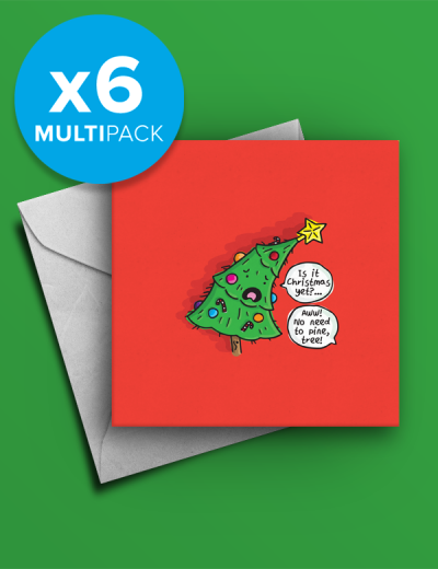Pining Tree 6 Card Multipack